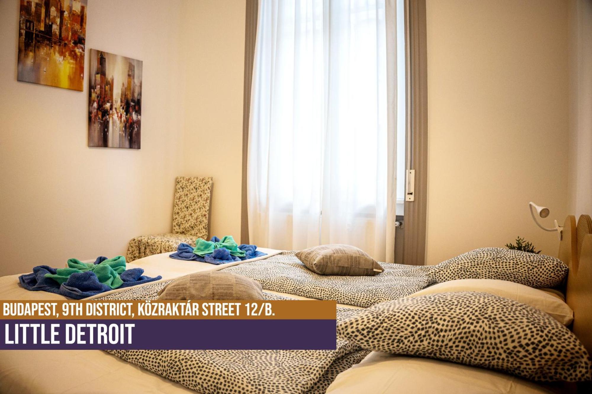 Little Detroit Apt Great Market Hall Budapest Eksteriør bilde
